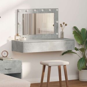 Dressing Table Grey 100 x 40 x 70 cm Engineered wood Vidaxl Dressing Table Grey 100 x 40 x 70 cm Engineered wood Vidaxl