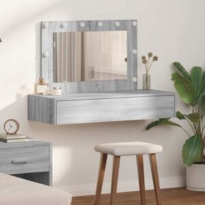 Dressing Table Grey 100 x 40 x 70 cm Engineered wood Vidaxl Dressing Table Grey 100 x 40 x 70 cm Engineered wood Vidaxl