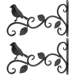 Tlily - Wall Hook Hanging Plant Bracket 2 Pack 11.8' Iron Bird Feeders Hook Hander for Flower Baskets, Feeders,Street Lights Tlily - Wall Hook Hanging Plant Bracket 2 Pack 11.8' Iron Bird Feeders Hook Hander for Flower Baskets, Feeders,Street Lights