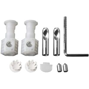 Tlily - Wall Hung Toilets Fixing Kits Screws Bolts Universal Mounting Toilet Seat Set Tlily - Wall Hung Toilets Fixing Kits Screws Bolts Universal Mounting Toilet Seat Set