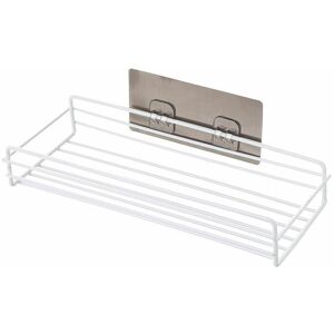 Hoopzi - Wall Mounted Bathroom Shelves, Floating Shelves, White, Adhesive Shelf, Wall Storage Shelves, Punch Free Shelf for Kitchen, Bathroom, Living Hoopzi - Wall Mounted Bathroom Shelves, Floating Shelves, White, Adhesive Shelf, Wall Storage Shelves, Punch Free Shelf for Kitchen, Bathroom, Living