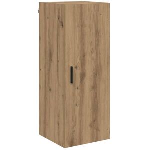 Wall Mounted Cabinet Artisan Oak 34.5 x 34 x 90 cm vidaXL Wall Mounted Cabinet Artisan Oak 34.5 x 34 x 90 cm vidaXL