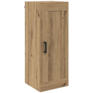 Wall Mounted Cabinet Artisan Oak 34.5 x 34 x 90 cm vidaXL Wall Mounted Cabinet Artisan Oak 34.5 x 34 x 90 cm vidaXL
