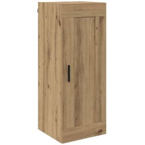Wall Mounted Cabinet Artisan Oak 34.5 x 34 x 90 cm vidaXL Wall Mounted Cabinet Artisan Oak 34.5 x 34 x 90 cm vidaXL