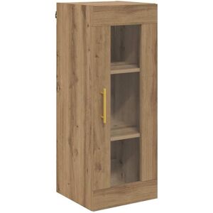 Wall Mounted Cabinet Artisan Oak 34.5 x 34 x 90 cm vidaXL Wall Mounted Cabinet Artisan Oak 34.5 x 34 x 90 cm vidaXL