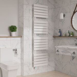 WARMEHAUS Electric Towel Rail Flat Thermostatic White 1800x500mm WARMEHAUS Electric Towel Rail Flat Thermostatic White 1800x500mm