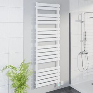 WARMEHAUS WiFi Thermostatic Flat Towel Rail Timer White 1800x600mm WARMEHAUS WiFi Thermostatic Flat Towel Rail Timer White 1800x600mm