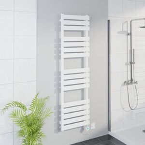 Warmehaus - WiFi Thermostatic Flat Towel Rail Timer White 1600x450mm Warmehaus - WiFi Thermostatic Flat Towel Rail Timer White 1600x450mm