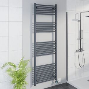 Warmehaus - WiFi Thermostatic Straight Towel Rail Timer Sand Grey 1800x600 Warmehaus - WiFi Thermostatic Straight Towel Rail Timer Sand Grey 1800x600