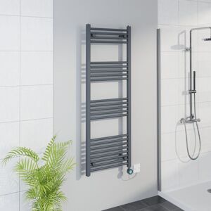 Warmehaus - WiFi Thermostatic Straight Towel Rail Timer Sand Grey 1400x500 Warmehaus - WiFi Thermostatic Straight Towel Rail Timer Sand Grey 1400x500
