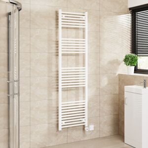Warmehaus - Touch Screen Thermostatic Straight Towel Rail White 1800x500mm Warmehaus - Touch Screen Thermostatic Straight Towel Rail White 1800x500mm