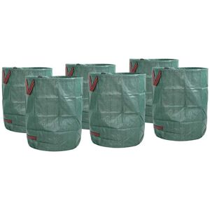 Garden Waste Bags 12 pcs Green 66 x 66 x 83.5 cm Polypropylene Vidaxl Garden Waste Bags 12 pcs Green 66 x 66 x 83.5 cm Polypropylene Vidaxl