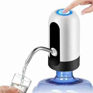 DHKLFA Water Bottle Pump, 5 Gallon usb Charging Automatic Drinking Water Pump Universal 2-5 Gallon Jugs Portable Electric Water Bottle Dispenser for Office DHKLFA Water Bottle Pump, 5 Gallon usb Charging Automatic Drinking Water Pump Universal 2-5 Gallon Jugs Portable Electric Water Bottle Dispenser for Office