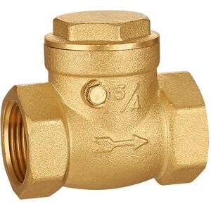 Ikodm - Water Saver DN20 Check Valve, 232PSI Thread Brass Swing Check Valve for Air Compressor Ikodm - Water Saver DN20 Check Valve, 232PSI Thread Brass Swing Check Valve for Air Compressor