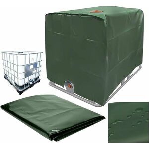Mumu - Water Tank Cover, ibc Tank Cover for 1000L Tank, Water Tank Container Protective Cover, Dustproof, uv Resistant, Rainproof, 120x100x116cm Mumu - Water Tank Cover, ibc Tank Cover for 1000L Tank, Water Tank Container Protective Cover, Dustproof, uv Resistant, Rainproof, 120x100x116cm