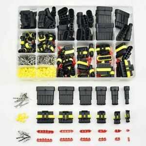 Mumu - Waterproof Connector, 708pcs Waterproof Electrical Connector, Waterproof Car Electrical Connector, 1/2/3/4/5/6 Pin Male/Female with Box Mumu - Waterproof Connector, 708pcs Waterproof Electrical Connector, Waterproof Car Electrical Connector, 1/2/3/4/5/6 Pin Male/Female with Box