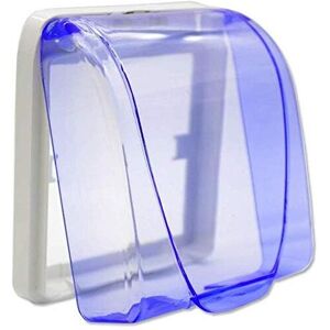 IKODM Waterproof Plastic Wall Switch Doorbell Box Flip Cover for Home (Blue) IKODM Waterproof Plastic Wall Switch Doorbell Box Flip Cover for Home (Blue)