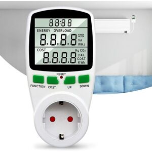 BEIJIYI Wattmeter Socket, Energy Meters, Electricity Consumption Measurement, Digital Energy Meter Socket, Energy Consumption Meter with 8 Monitoring Modes BEIJIYI Wattmeter Socket, Energy Meters, Electricity Consumption Measurement, Digital Energy Meter Socket, Energy Consumption Meter with 8 Monitoring Modes
