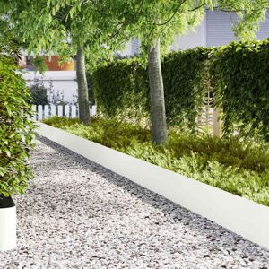 Vidaxl - Lawn Edgings 50 pcs White 100 x 0.5 x 30 cm Steel Vidaxl - Lawn Edgings 50 pcs White 100 x 0.5 x 30 cm Steel