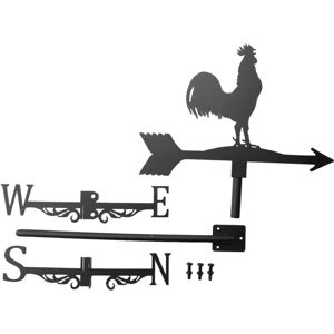 TLILY Weathervane with Animal Chickens Stake Weather Vane Wind Direction TLILY Weathervane with Animal Chickens Stake Weather Vane Wind Direction