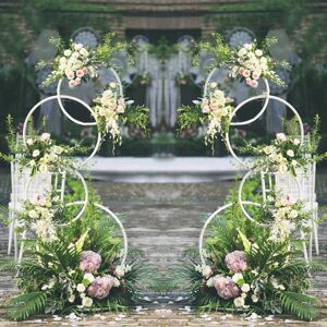 UNHO Wedding Stand Round Rack Plant Flower Arch Door Garden Outdoor Background Backdrop Prop Decor UNHO Wedding Stand Round Rack Plant Flower Arch Door Garden Outdoor Background Backdrop Prop Decor