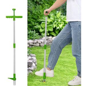 TLILY Weed Puller Tool Stand Up Weeder Manual Weeding with Long Handle Heavy Duty Garden for TLILY Weed Puller Tool Stand Up Weeder Manual Weeding with Long Handle Heavy Duty Garden for