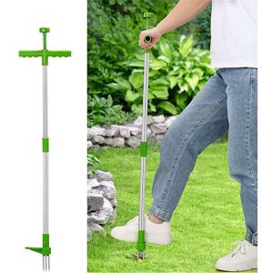 TLILY Weed Puller Tool Stand Up Weeder Manual Weeding with Long Handle Heavy Duty Garden for TLILY Weed Puller Tool Stand Up Weeder Manual Weeding with Long Handle Heavy Duty Garden for