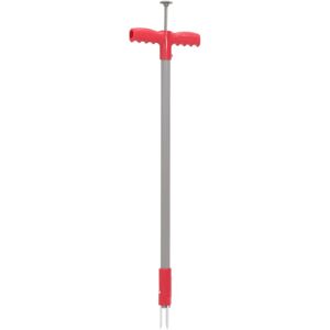 vidaXL Weed Remover Red Grey - Weed Puller - Garden Tool vidaXL Weed Remover Red Grey - Weed Puller - Garden Tool