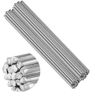 TINOR Welding Rod, 50pcs 2.0mm Low Temperature Aluminum Brazing Welding Electrodes - Easy Melting Welding Rods - Corrosion Resistance (50cm) TINOR Welding Rod, 50pcs 2.0mm Low Temperature Aluminum Brazing Welding Electrodes - Easy Melting Welding Rods - Corrosion Resistance (50cm)