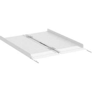 Wheelchair Ramp Folding Silver 92 x 73 x 5 cm Aluminium vidaXL Wheelchair Ramp Folding Silver 92 x 73 x 5 cm Aluminium vidaXL
