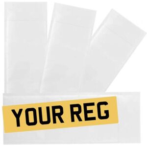 STORM TRADING GROUP 25 x White Padded Bubble Lined 535mmx180mm Number Plate Envelopes STORM TRADING GROUP 25 x White Padded Bubble Lined 535mmx180mm Number Plate Envelopes