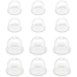 ANPVIZ White primer pump, 6 pcs x 19 mm/6 pcs x 22 mm, carburetor oil cup, ignition cap, fuel pump for trimmer, brush cutter, petrol saw, chain saw ANPVIZ White primer pump, 6 pcs x 19 mm/6 pcs x 22 mm, carburetor oil cup, ignition cap, fuel pump for trimmer, brush cutter, petrol saw, chain saw