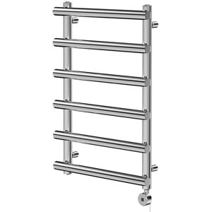 Wholesale Domestic - Finley Chrome 850mm x 600mm Designer Digital Thermostatic Electric Heated Towel Rail Wholesale Domestic - Finley Chrome 850mm x 600mm Designer Digital Thermostatic Electric Heated Towel Rail