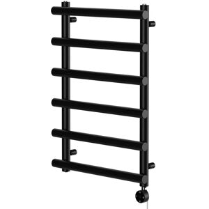 Wholesale Domestic - Finley Colore Matt Black 850mm x 600mm Designer Digital Thermostatic Electric Heated Towel Rail Wholesale Domestic - Finley Colore Matt Black 850mm x 600mm Designer Digital Thermostatic Electric Heated Towel Rail