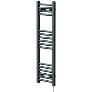 Wholesale Domestic - Pizarro Anthracite 1000mm x 300mm Straight Electric Heated Towel Rail Wholesale Domestic - Pizarro Anthracite 1000mm x 300mm Straight Electric Heated Towel Rail