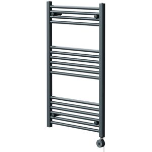 Wholesale Domestic - Pizarro Anthracite 1000mm x 600mm Straight Digital Thermostatic Electric Heated Towel Rail Wholesale Domestic - Pizarro Anthracite 1000mm x 600mm Straight Digital Thermostatic Electric Heated Towel Rail