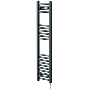 Wholesale Domestic - Pizarro Anthracite 1200mm x 300mm Straight Electric Heated Towel Rail Wholesale Domestic - Pizarro Anthracite 1200mm x 300mm Straight Electric Heated Towel Rail