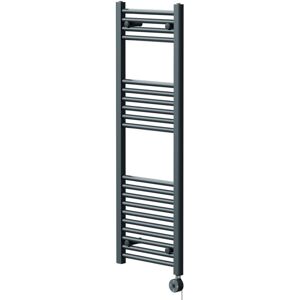 Wholesale Domestic - Pizarro Anthracite 1200mm x 400mm Straight Digital Thermostatic Electric Heated Towel Rail Wholesale Domestic - Pizarro Anthracite 1200mm x 400mm Straight Digital Thermostatic Electric Heated Towel Rail