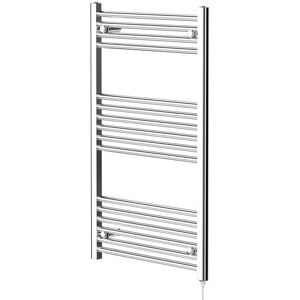 Wholesale Domestic - Pizarro Chrome 1000mm x 600mm Straight Electric Heated Towel Rail Wholesale Domestic - Pizarro Chrome 1000mm x 600mm Straight Electric Heated Towel Rail