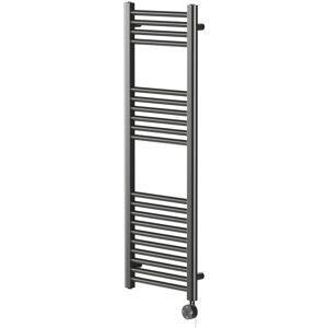 Wholesale Domestic - Pizarro Colore Gunmetal Grey 1200mm x 400mm Straight Digital Thermostatic Electric Heated Towel Rail Wholesale Domestic - Pizarro Colore Gunmetal Grey 1200mm x 400mm Straight Digital Thermostatic Electric Heated Towel Rail