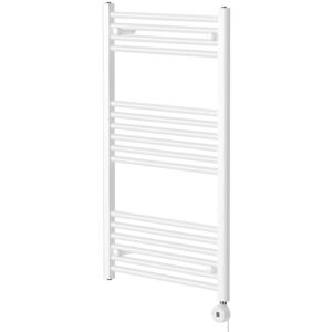 Wholesale Domestic - Pizarro White 1000mm x 600mm Straight Digital Thermostatic Electric Heated Towel Rail Wholesale Domestic - Pizarro White 1000mm x 600mm Straight Digital Thermostatic Electric Heated Towel Rail