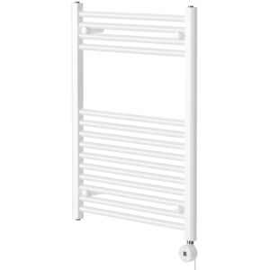 Wholesale Domestic - Pizarro White 800mm x 600mm Straight Digital Thermostatic Electric Heated Towel Rail Wholesale Domestic - Pizarro White 800mm x 600mm Straight Digital Thermostatic Electric Heated Towel Rail