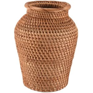 Tlily - Wicker Basket Rattan Hanging Flowerpot Flower Storage Vase Rustic Woven Pot Tlily - Wicker Basket Rattan Hanging Flowerpot Flower Storage Vase Rustic Woven Pot