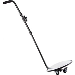 TINOR Wide Angle Rear View Mirror, Under Car Inspection Mirror with Lightweight Telescopic Handle, Adjustable Angle Magnifying Mirror on Wheels for Under TINOR Wide Angle Rear View Mirror, Under Car Inspection Mirror with Lightweight Telescopic Handle, Adjustable Angle Magnifying Mirror on Wheels for Under