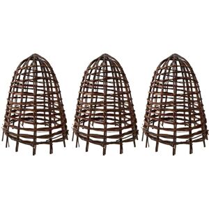 Selections - Willow Herbaceous Plant Protection Cloches (Set of 3) Selections - Willow Herbaceous Plant Protection Cloches (Set of 3)