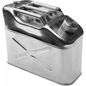 Winchmax - Jerry Can 10ltr Polished Stainless Steel. Fuel, Petrol, Diesel, Oil, Water. Standard Pattern. Winchmax - Jerry Can 10ltr Polished Stainless Steel. Fuel, Petrol, Diesel, Oil, Water. Standard Pattern.