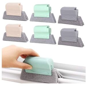 Linghhang - Window Groove Cleaning Brush Creative Cleaning Brush Multifunctional Hand Held Kitchen Brush, Cleaning Tools for Bathroom, Kitchen, 6 Linghhang - Window Groove Cleaning Brush Creative Cleaning Brush Multifunctional Hand Held Kitchen Brush, Cleaning Tools for Bathroom, Kitchen, 6
