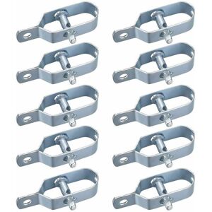 Rnemitery - Wire Mesh Tensioner, Fence Tensioner, Barbed Wire Tensioners, Tension Wire Rope Tensioner Connector Kit(10 Pieces)LO-Ron Rnemitery - Wire Mesh Tensioner, Fence Tensioner, Barbed Wire Tensioners, Tension Wire Rope Tensioner Connector Kit(10 Pieces)LO-Ron