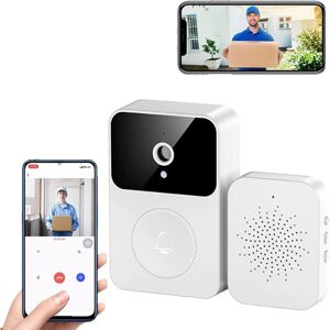 TONCHEAN Wireless Doorbell Connected With Surveillance Camera, Wifi Smart Camera, Video Recording, Door Bell (Type-C), Multiple Rechargeable Ringtones, TONCHEAN Wireless Doorbell Connected With Surveillance Camera, Wifi Smart Camera, Video Recording, Door Bell (Type-C), Multiple Rechargeable Ringtones,
