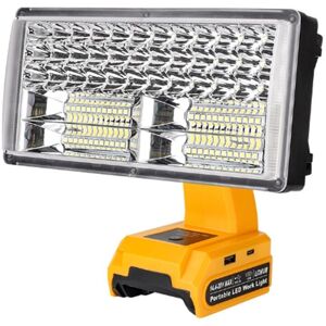 TLILY Wireless LED Work Light for 14.4-20V Li-Ion Battery Floodlight Spotlight Outdoor Lighting Flashlight TLILY Wireless LED Work Light for 14.4-20V Li-Ion Battery Floodlight Spotlight Outdoor Lighting Flashlight